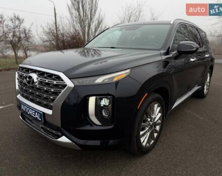 Черный Хендай Palisade, объемом двигателя 3.78 л и пробегом 121 тыс. км за 26900 $, фото 11 на Automoto.ua
