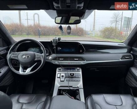 Черный Хендай Palisade, объемом двигателя 3.78 л и пробегом 121 тыс. км за 26900 $, фото 58 на Automoto.ua