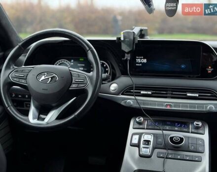 Черный Хендай Palisade, объемом двигателя 3.78 л и пробегом 121 тыс. км за 26900 $, фото 59 на Automoto.ua