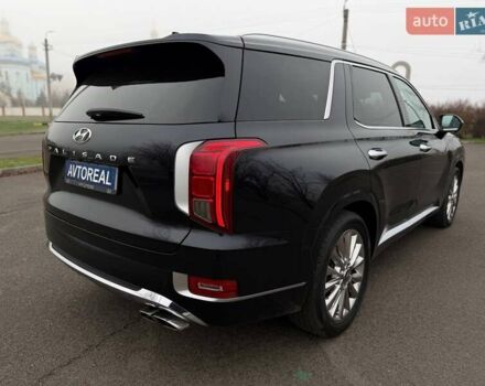 Черный Хендай Palisade, объемом двигателя 3.78 л и пробегом 121 тыс. км за 26900 $, фото 26 на Automoto.ua