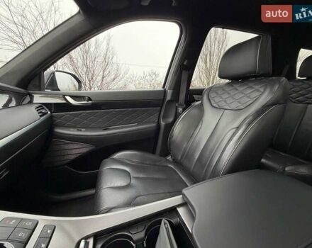 Черный Хендай Palisade, объемом двигателя 3.78 л и пробегом 121 тыс. км за 26900 $, фото 77 на Automoto.ua