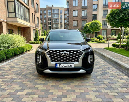 Черный Хендай Palisade, объемом двигателя 3.8 л и пробегом 140 тыс. км за 22900 $, фото 7 на Automoto.ua