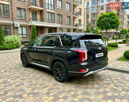 Черный Хендай Palisade, объемом двигателя 3.8 л и пробегом 140 тыс. км за 22900 $, фото 8 на Automoto.ua