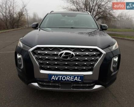 Черный Хендай Palisade, объемом двигателя 3.78 л и пробегом 121 тыс. км за 26900 $, фото 15 на Automoto.ua