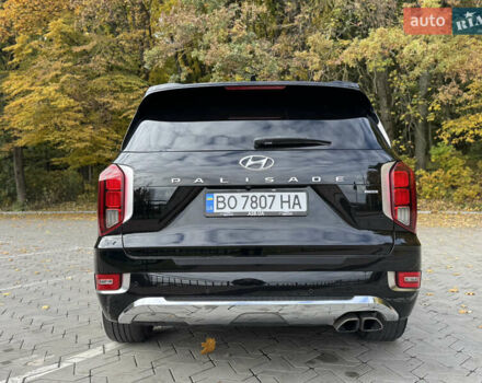Черный Хендай Palisade, объемом двигателя 3.78 л и пробегом 85 тыс. км за 25555 $, фото 11 на Automoto.ua