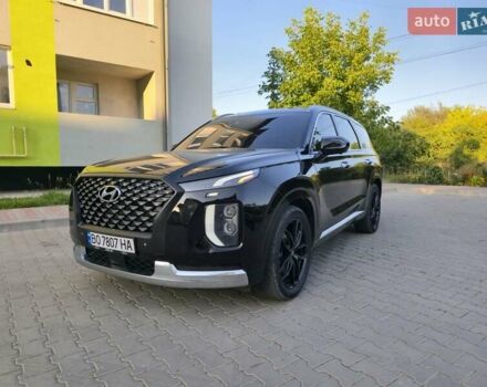 Черный Хендай Palisade, объемом двигателя 3.78 л и пробегом 80 тыс. км за 28900 $, фото 18 на Automoto.ua