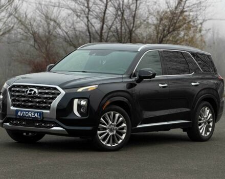 Черный Хендай Palisade, объемом двигателя 3.8 л и пробегом 121 тыс. км за 26900 $, фото 1 на Automoto.ua