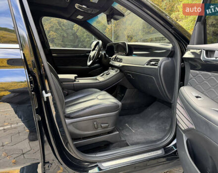 Черный Хендай Palisade, объемом двигателя 3.78 л и пробегом 85 тыс. км за 25555 $, фото 14 на Automoto.ua