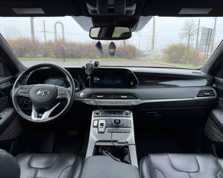 Черный Хендай Palisade, объемом двигателя 3.8 л и пробегом 121 тыс. км за 26900 $, фото 19 на Automoto.ua