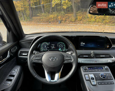 Черный Хендай Palisade, объемом двигателя 3.78 л и пробегом 85 тыс. км за 25555 $, фото 24 на Automoto.ua