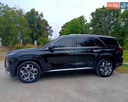 Хендай Palisade 2020 в Белой Церкве на Automoto.ua Черный Хендай Palisade, объемом двигателя 2.2 л и пробегом 66 тыс. км за 44500 $, фото 6 на Automoto.ua