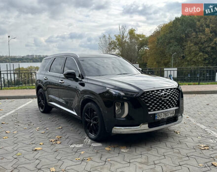 Черный Хендай Palisade, объемом двигателя 3.78 л и пробегом 85 тыс. км за 25555 $, фото 3 на Automoto.ua