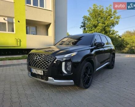 Черный Хендай Palisade, объемом двигателя 3.78 л и пробегом 80 тыс. км за 28900 $, фото 12 на Automoto.ua