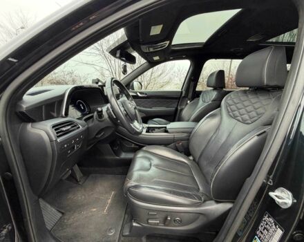 Черный Хендай Palisade, объемом двигателя 3.8 л и пробегом 121 тыс. км за 26900 $, фото 10 на Automoto.ua