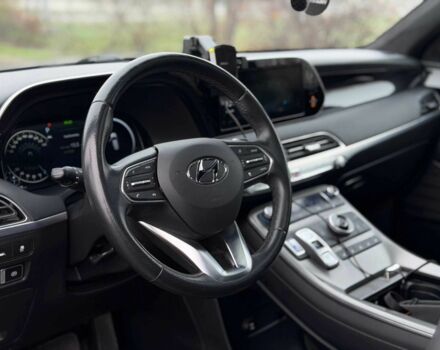 Черный Хендай Palisade, объемом двигателя 3.8 л и пробегом 121 тыс. км за 26900 $, фото 14 на Automoto.ua