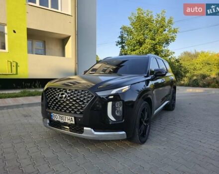 Черный Хендай Palisade, объемом двигателя 3.78 л и пробегом 80 тыс. км за 28900 $, фото 14 на Automoto.ua
