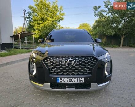 Черный Хендай Palisade, объемом двигателя 3.78 л и пробегом 80 тыс. км за 28900 $, фото 11 на Automoto.ua