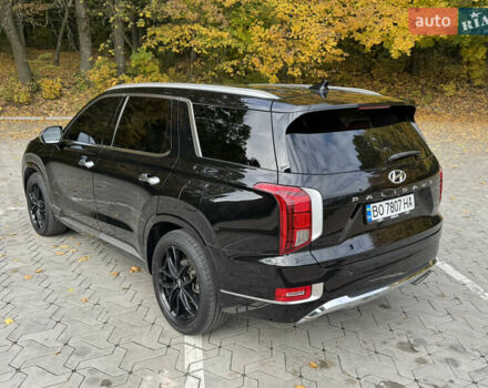 Черный Хендай Palisade, объемом двигателя 3.78 л и пробегом 85 тыс. км за 25555 $, фото 8 на Automoto.ua