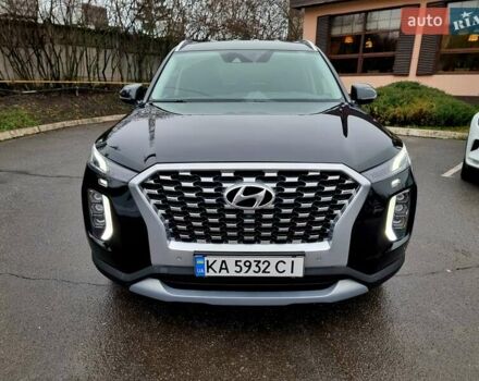 Черный Хендай Palisade, объемом двигателя 2.2 л и пробегом 107 тыс. км за 29900 $, фото 4 на Automoto.ua