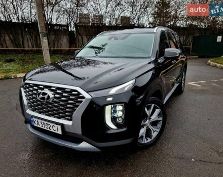Черный Хендай Palisade, объемом двигателя 2.2 л и пробегом 107 тыс. км за 29900 $, фото 2 на Automoto.ua