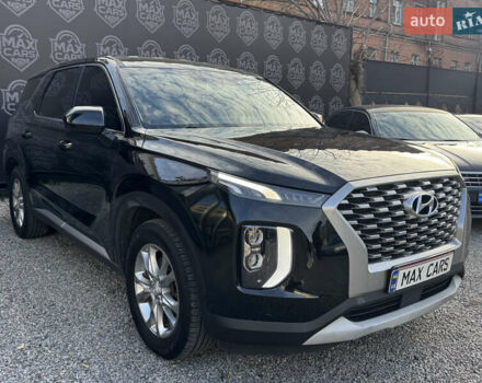 Черный Хендай Palisade, объемом двигателя 3.78 л и пробегом 144 тыс. км за 26700 $, фото 2 на Automoto.ua
