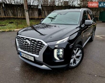 Черный Хендай Palisade, объемом двигателя 2.2 л и пробегом 107 тыс. км за 29900 $, фото 15 на Automoto.ua