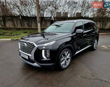 Черный Хендай Palisade, объемом двигателя 2.2 л и пробегом 107 тыс. км за 29900 $, фото 6 на Automoto.ua