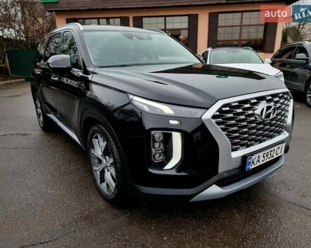 Черный Хендай Palisade, объемом двигателя 2.2 л и пробегом 107 тыс. км за 29900 $, фото 8 на Automoto.ua