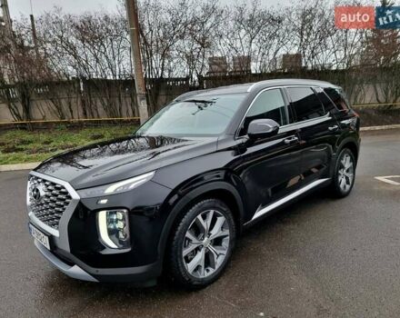 Черный Хендай Palisade, объемом двигателя 2.2 л и пробегом 107 тыс. км за 29900 $, фото 45 на Automoto.ua