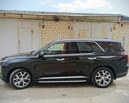 Черный Хендай Palisade, объемом двигателя 2.2 л и пробегом 89 тыс. км за 35500 $, фото 1 на Automoto.ua