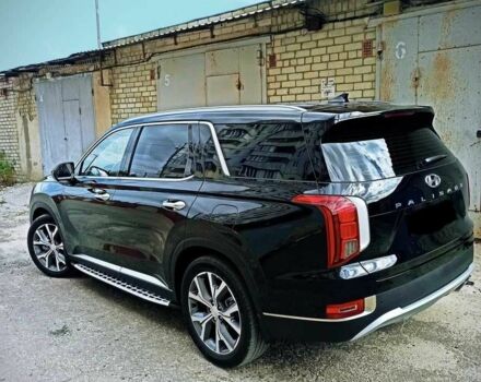 Черный Хендай Palisade, объемом двигателя 2.2 л и пробегом 89 тыс. км за 35500 $, фото 2 на Automoto.ua