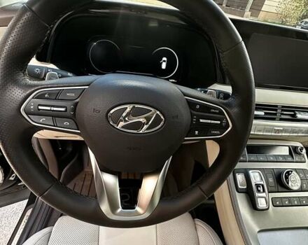 Черный Хендай Palisade, объемом двигателя 2.2 л и пробегом 25 тыс. км за 60014 $, фото 18 на Automoto.ua