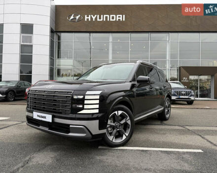 Чорний Хендай Palisade, об'ємом двигуна 2.5 л та пробігом 3 тис. км за 76000 $, фото 1 на Automoto.ua