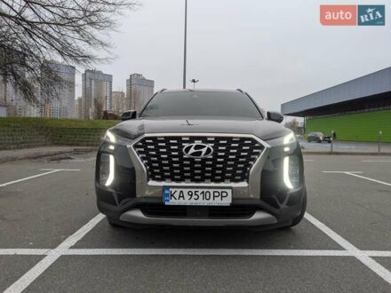 Черный Хендай Palisade, объемом двигателя 2.2 л и пробегом 93 тыс. км за 36800 $, фото 1 на Automoto.ua