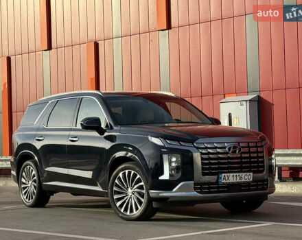 Черный Хендай Palisade, объемом двигателя 3.78 л и пробегом 66 тыс. км за 34000 $, фото 1 на Automoto.ua