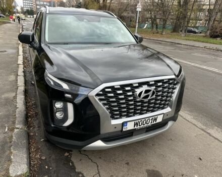 Черный Хендай Palisade, объемом двигателя 3.8 л и пробегом 140 тыс. км за 24222 $, фото 1 на Automoto.ua