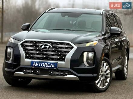 Черный Хендай Palisade, объемом двигателя 3.78 л и пробегом 121 тыс. км за 26900 $, фото 1 на Automoto.ua