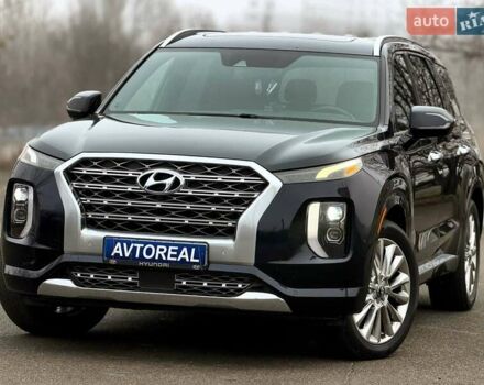 Черный Хендай Palisade, объемом двигателя 3.78 л и пробегом 121 тыс. км за 26900 $, фото 1 на Automoto.ua