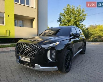 Черный Хендай Palisade, объемом двигателя 3.78 л и пробегом 80 тыс. км за 28900 $, фото 1 на Automoto.ua