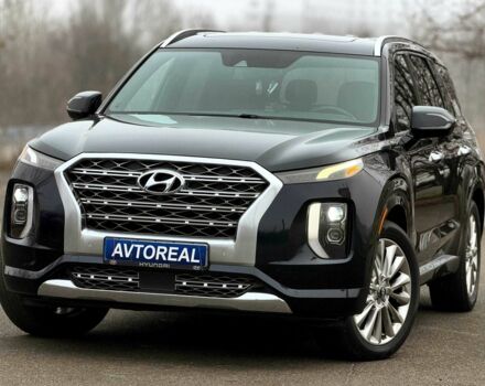 Черный Хендай Palisade, объемом двигателя 3.8 л и пробегом 121 тыс. км за 26900 $, фото 1 на Automoto.ua