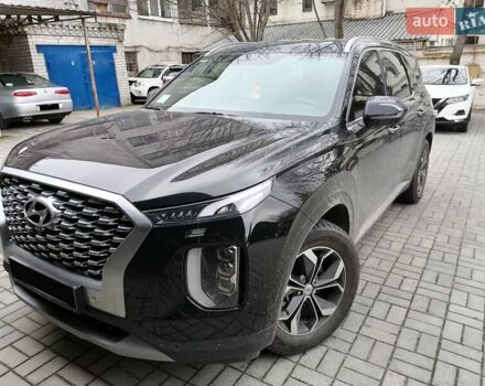 Черный Хендай Palisade, объемом двигателя 2.2 л и пробегом 219 тыс. км за 35000 $, фото 1 на Automoto.ua