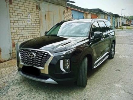 Черный Хендай Palisade, объемом двигателя 2.2 л и пробегом 89 тыс. км за 35500 $, фото 1 на Automoto.ua