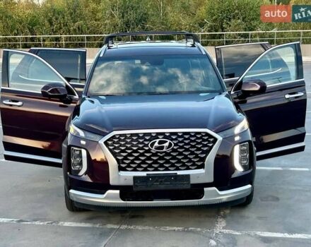 Коричневый Хендай Palisade, объемом двигателя 3.78 л и пробегом 9 тыс. км за 47000 $, фото 10 на Automoto.ua