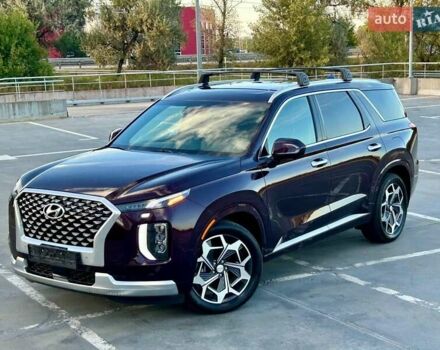 Коричневый Хендай Palisade, объемом двигателя 3.78 л и пробегом 9 тыс. км за 47000 $, фото 7 на Automoto.ua