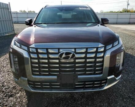 Красный Хендай Palisade, объемом двигателя 3.8 л и пробегом 22 тыс. км за 33000 $, фото 4 на Automoto.ua