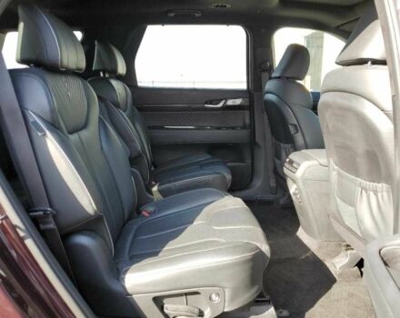 Красный Хендай Palisade, объемом двигателя 3.8 л и пробегом 22 тыс. км за 33000 $, фото 10 на Automoto.ua