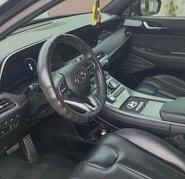 Серый Хендай Palisade, объемом двигателя 3.78 л и пробегом 72 тыс. км за 42000 $, фото 12 на Automoto.ua