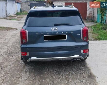 Серый Хендай Palisade, объемом двигателя 3.78 л и пробегом 72 тыс. км за 42000 $, фото 11 на Automoto.ua