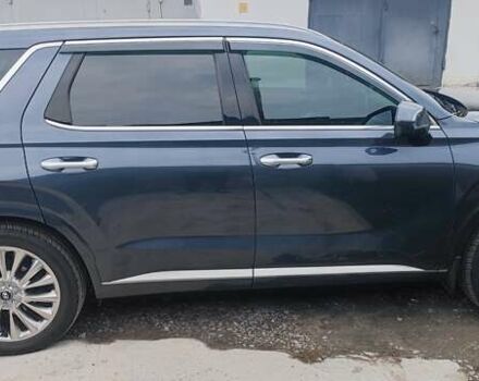 Серый Хендай Palisade, объемом двигателя 3.78 л и пробегом 72 тыс. км за 42000 $, фото 5 на Automoto.ua