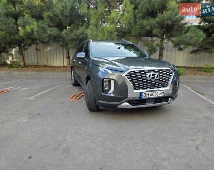 Серый Хендай Palisade, объемом двигателя 3.78 л и пробегом 29 тыс. км за 37000 $, фото 17 на Automoto.ua